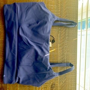 Vitality collection blue bra.